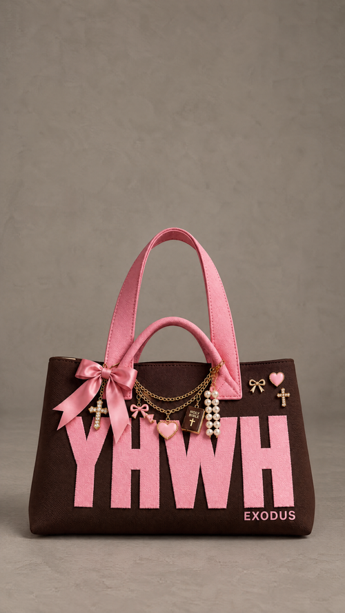 Brown YAHWEH Tote