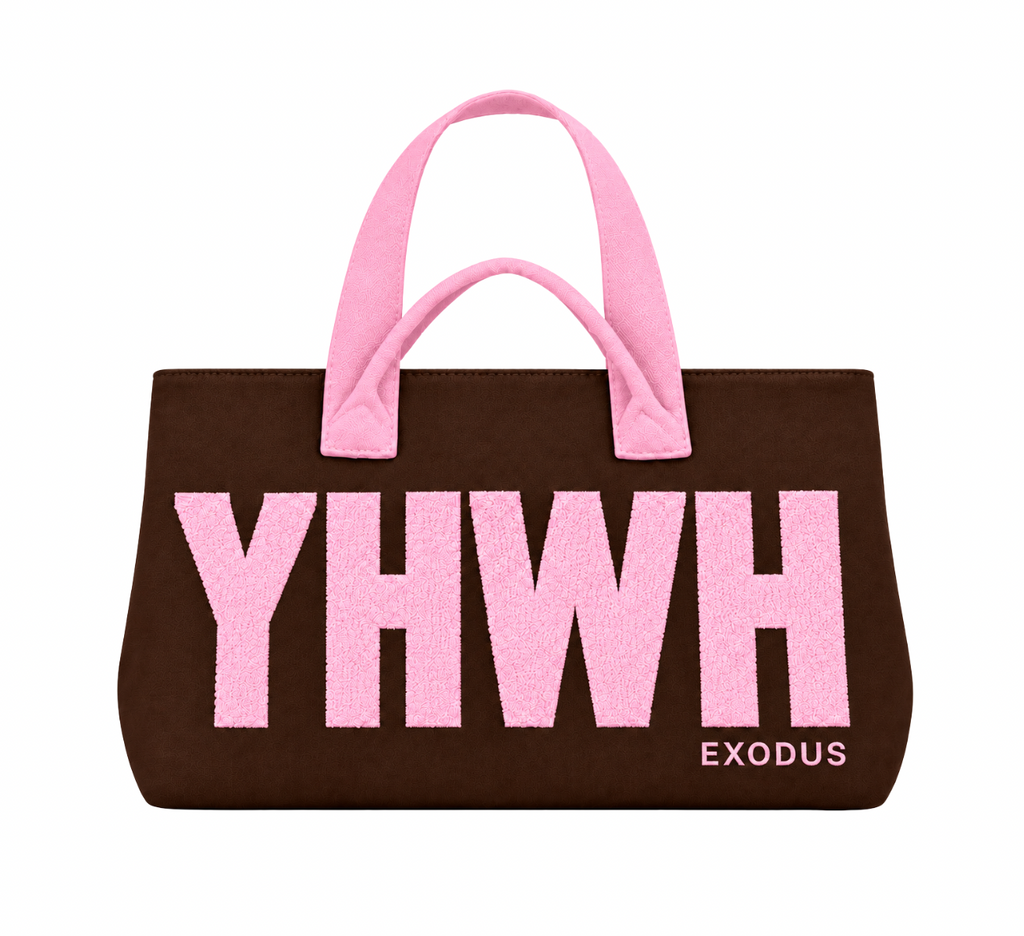 Brown YAHWEH Tote